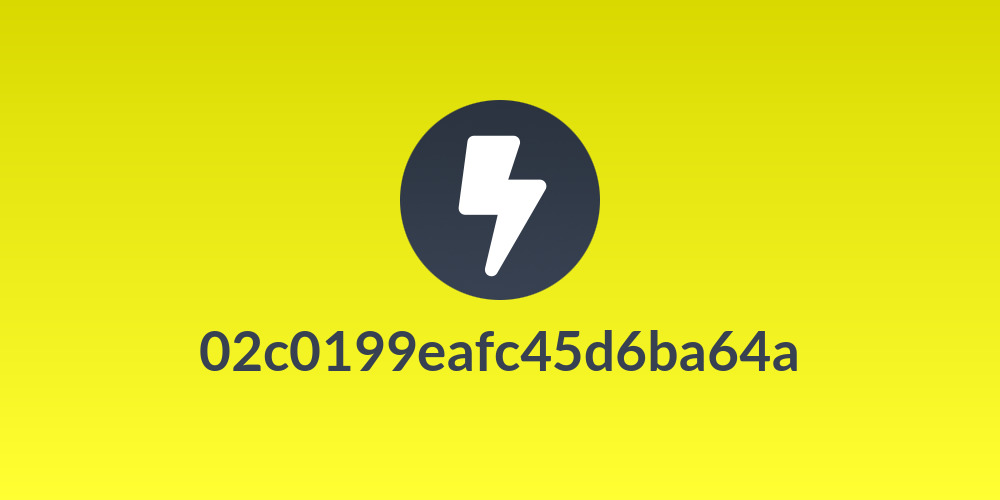 02c0199eafc45d6ba64a