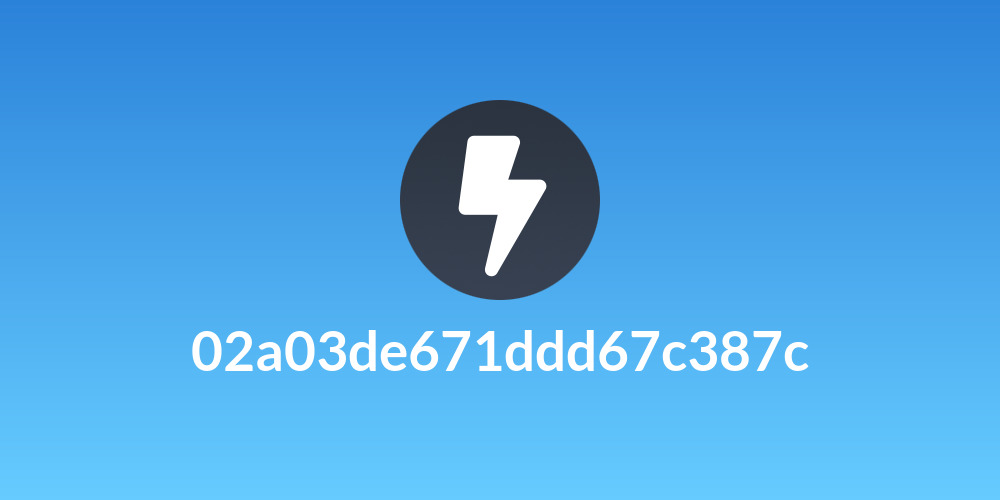 02a03de671ddd67c387c