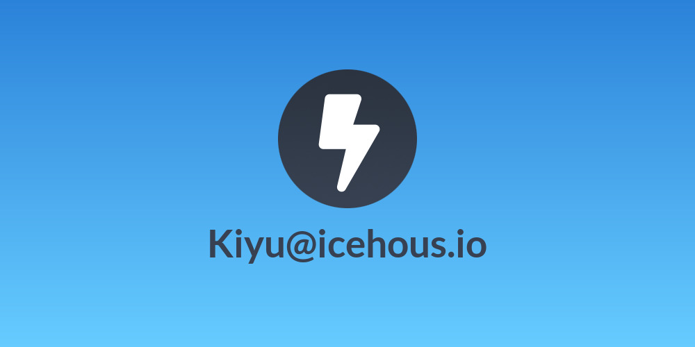 Kiyu@icehous.io