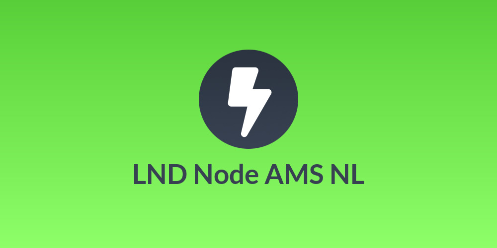LND Node AMS NL