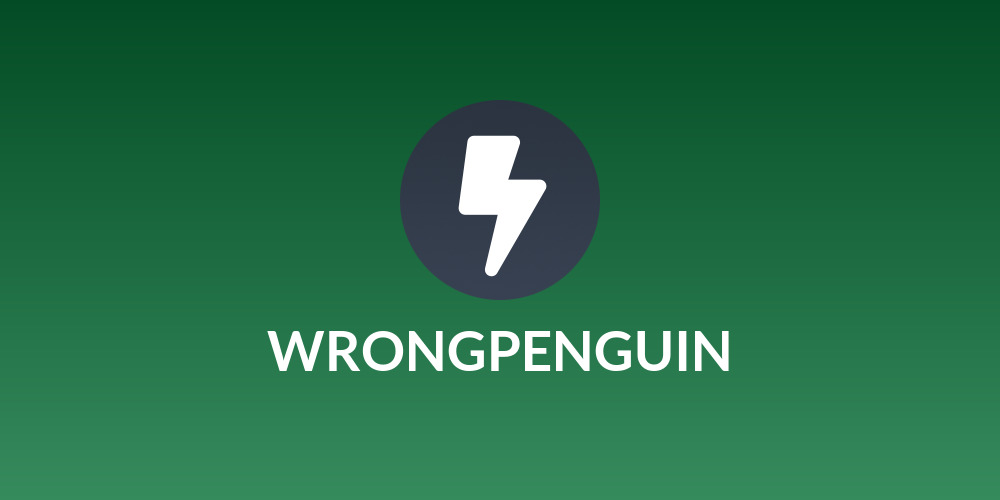 WRONGPENGUIN