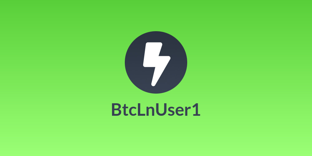 BtcLnUser1
