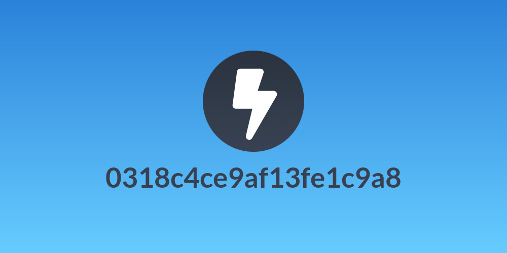 0318c4ce9af13fe1c9a8