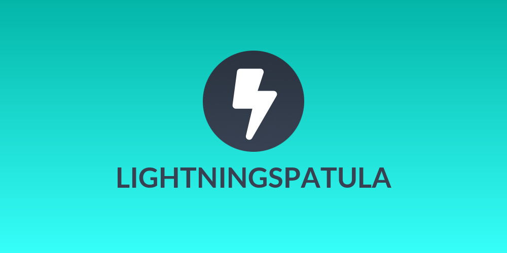 LIGHTNINGSPATULA