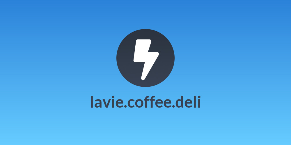 lavie.coffee.deli
