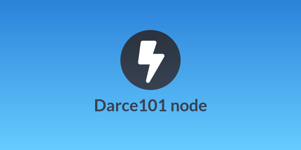 Darce101 node