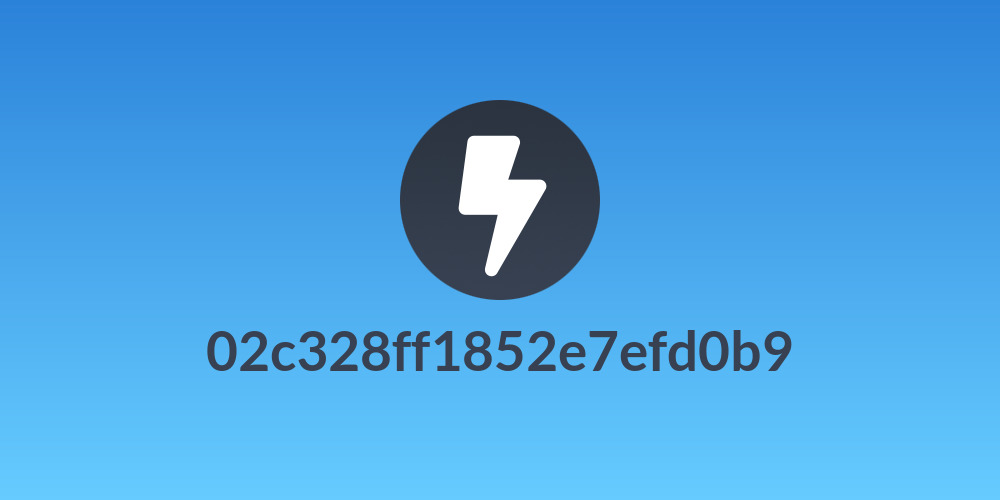 02c328ff1852e7efd0b9