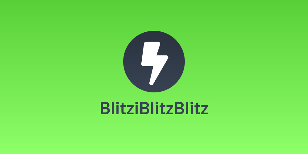BlitziBlitzBlitz