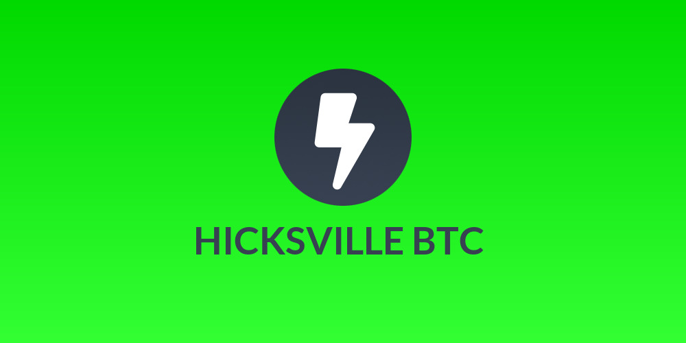 ✨ HICKSVILLE BTC ✨