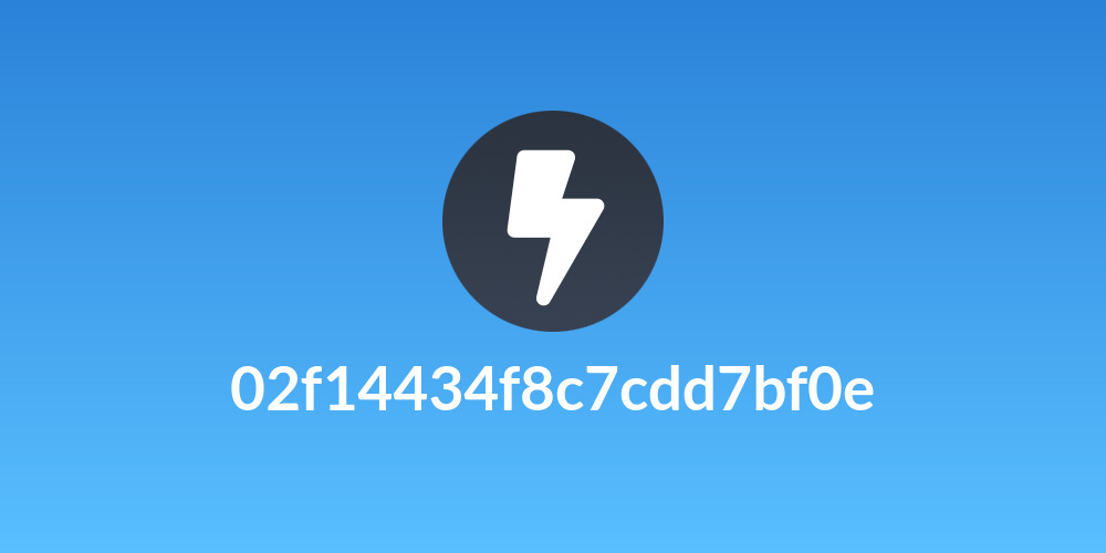 02f14434f8c7cdd7bf0e