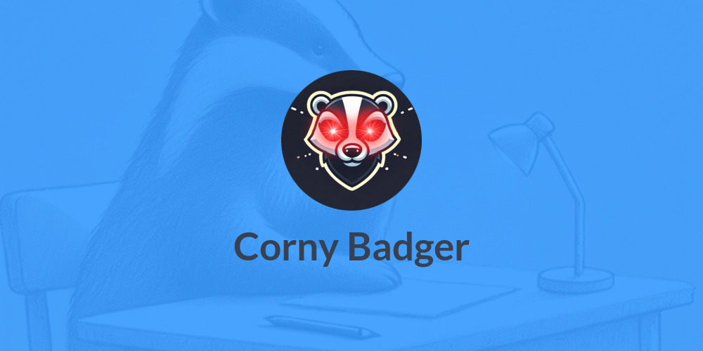 Corny Badger