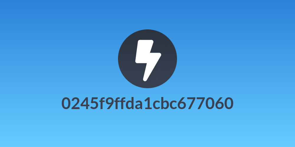 0245f9ffda1cbc677060