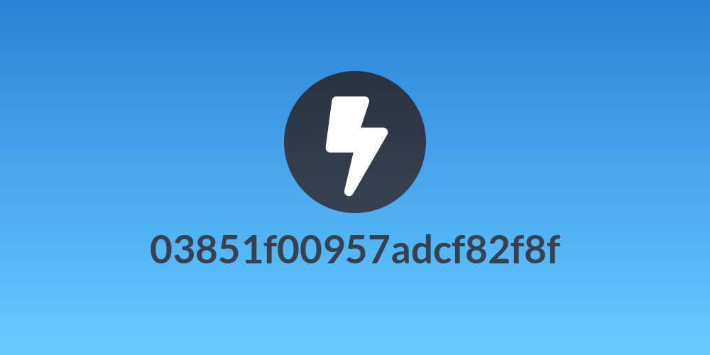 03851f00957adcf82f8f