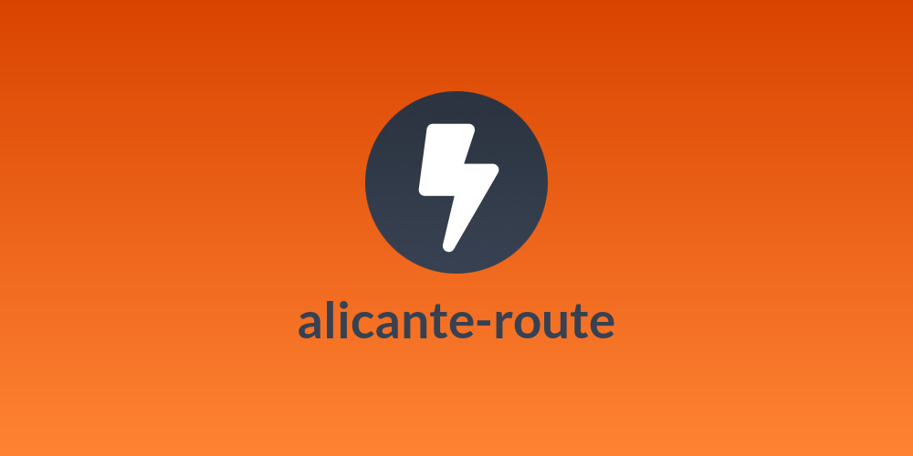 alicante-route