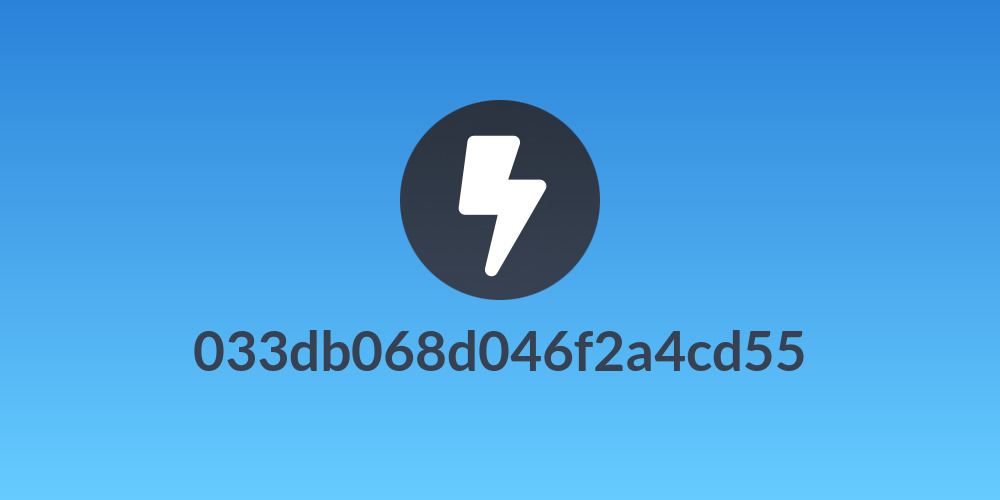 033db068d046f2a4cd55