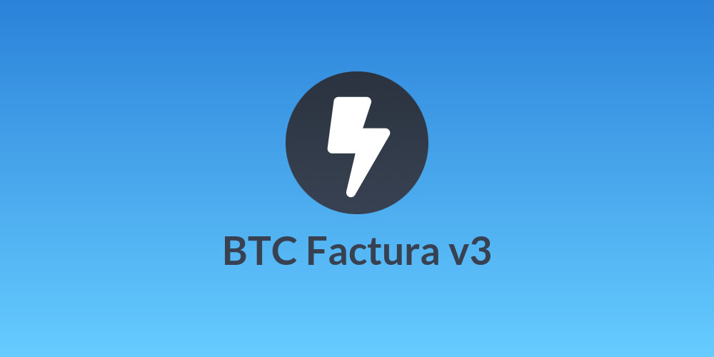 BTC Factura v3