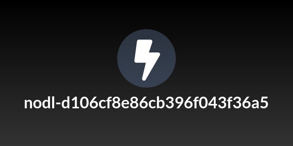 nodl-d106cf8e86cb396f043f36a5