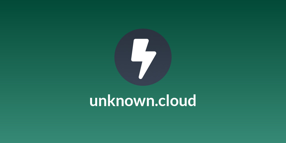  unknown.cloud