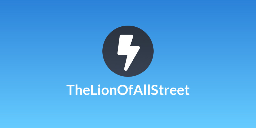 TheLionOfAllStreet