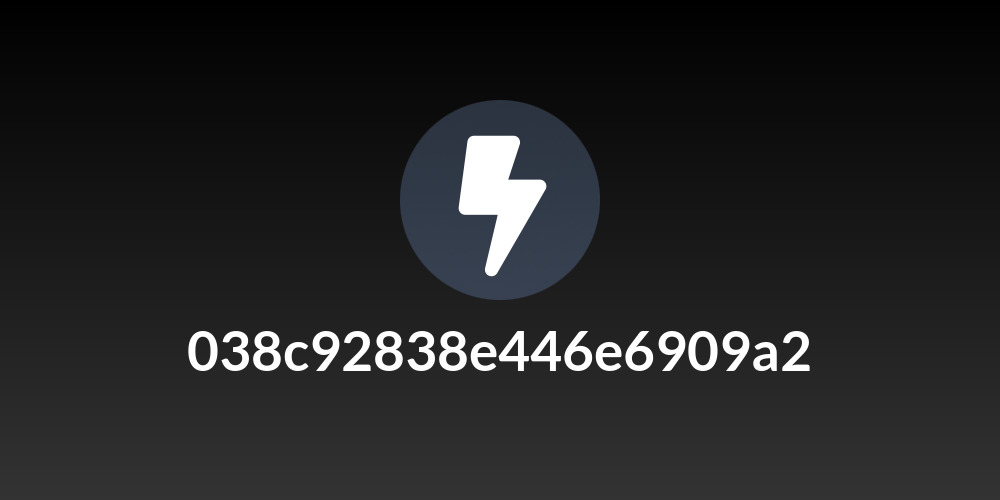 038c92838e446e6909a2