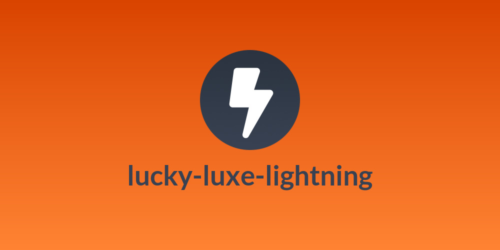lucky-luxe-lightning