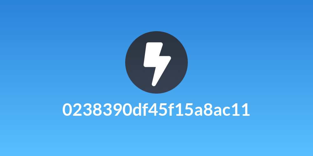 0238390df45f15a8ac11