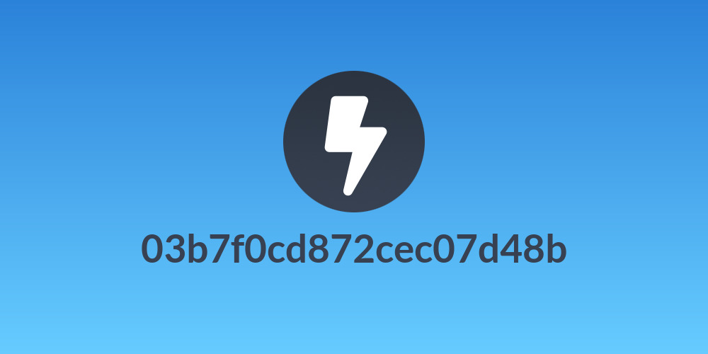 03b7f0cd872cec07d48b