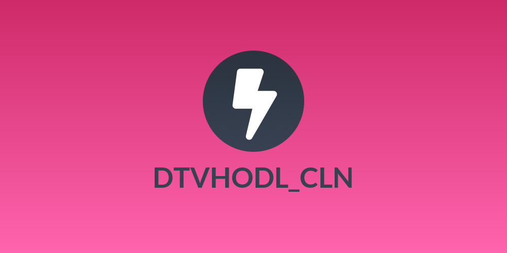 DTVHODL_CLN