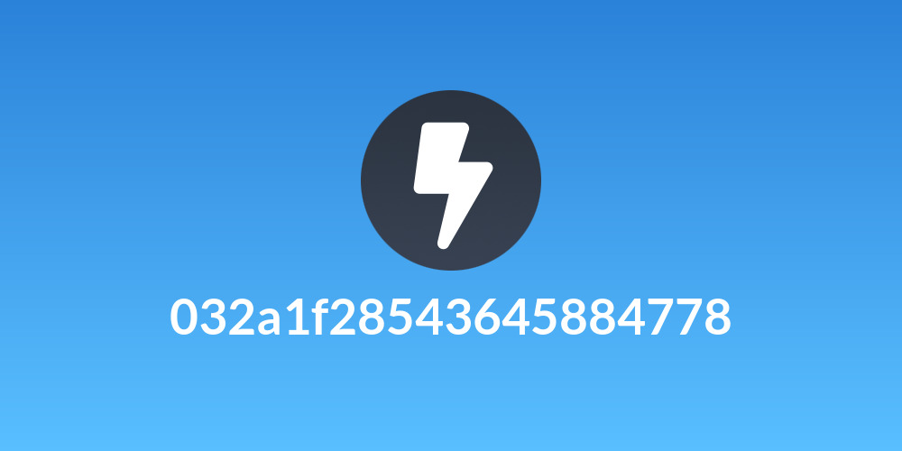 032a1f28543645884778