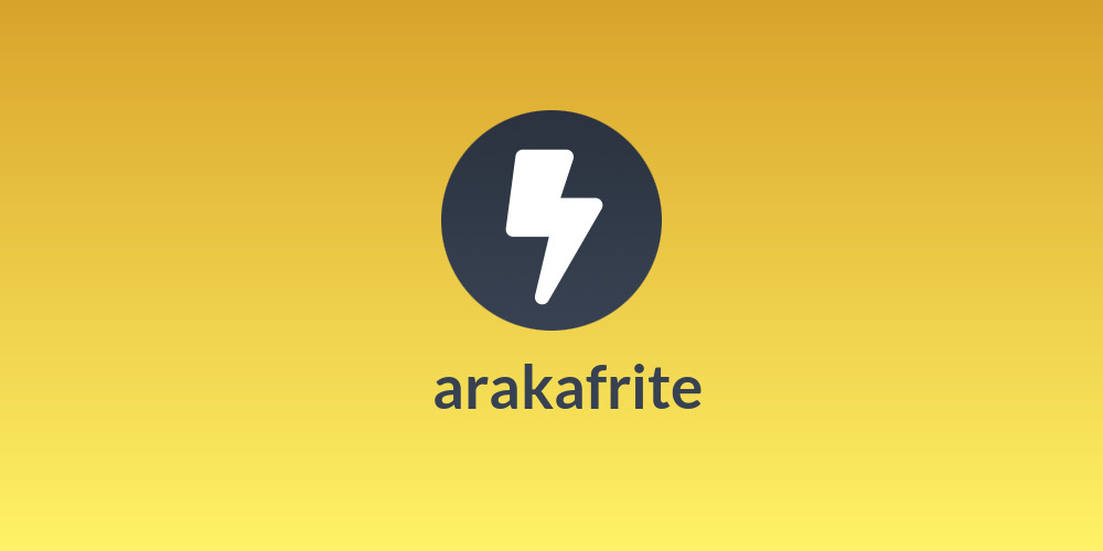 ₿arakafrite