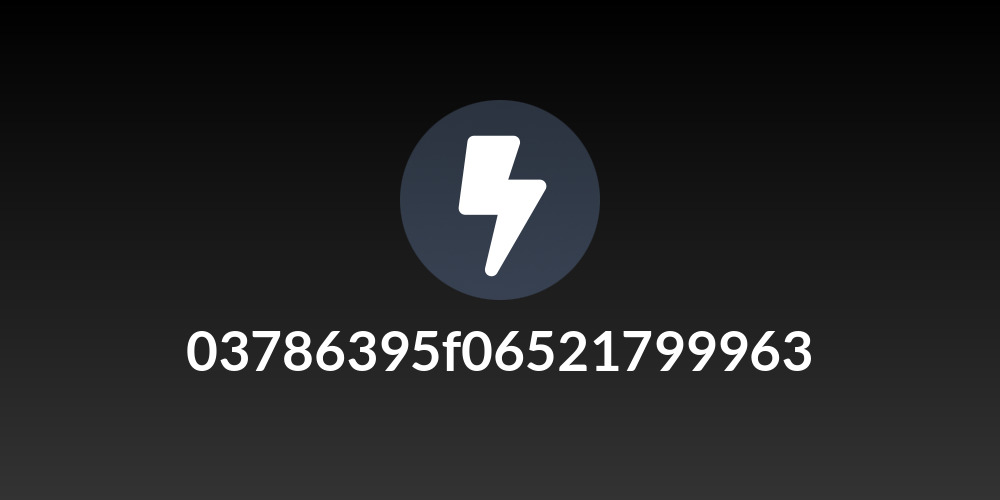 03786395f06521799963