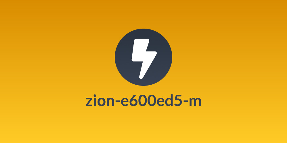 zion-e600ed5-m