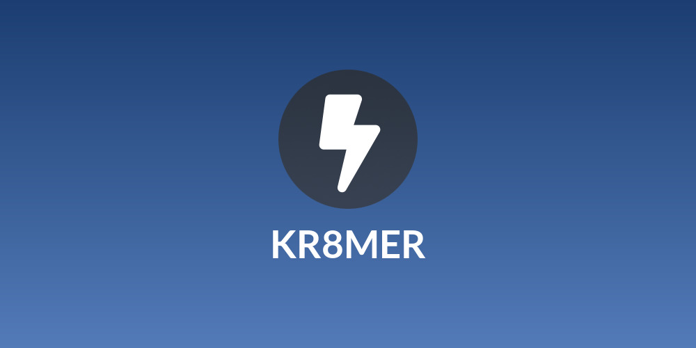 ⚡️KR8MER⚡️