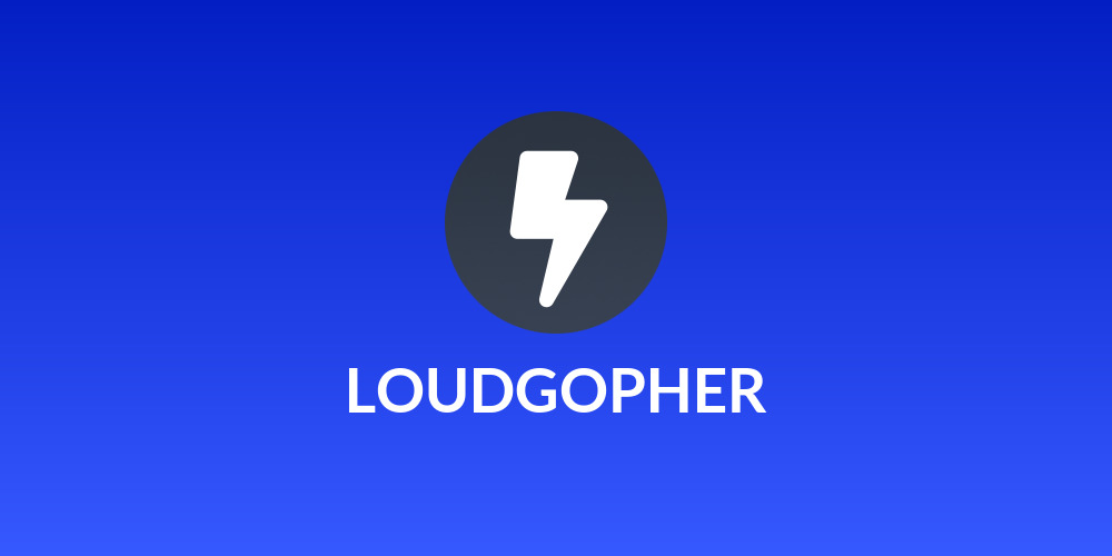 LOUDGOPHER