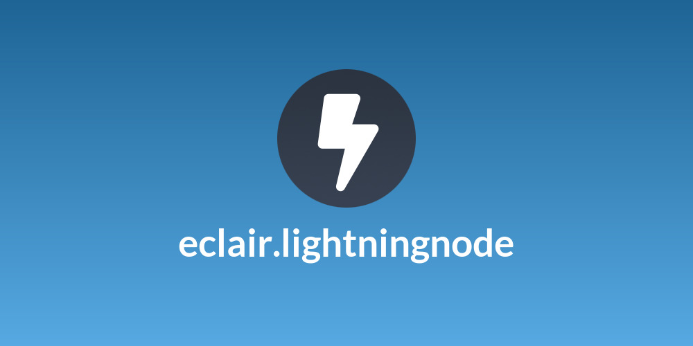eclair.lightningnode