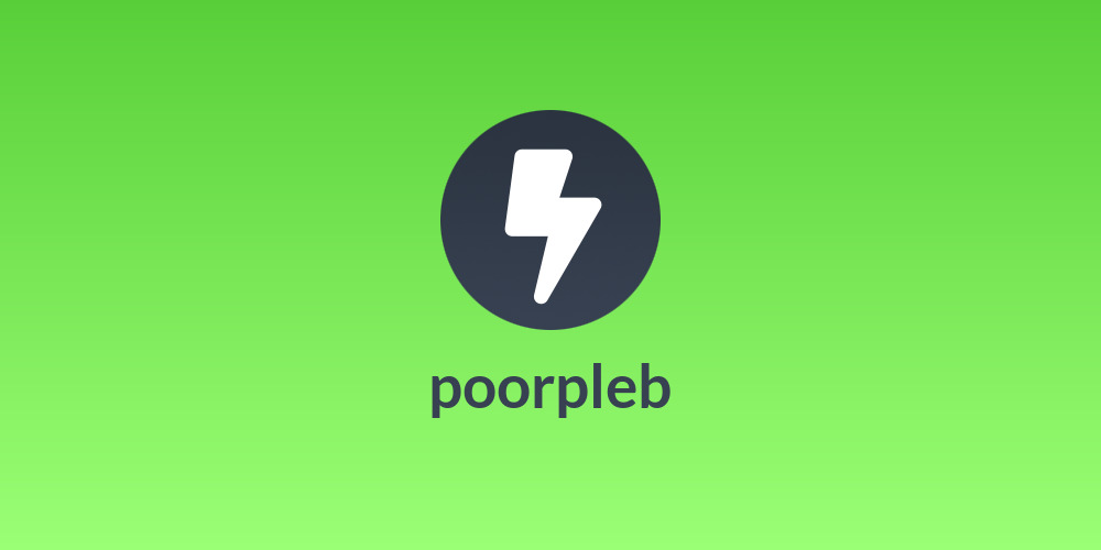 poorpleb