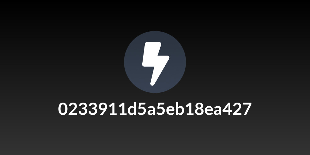 0233911d5a5eb18ea427