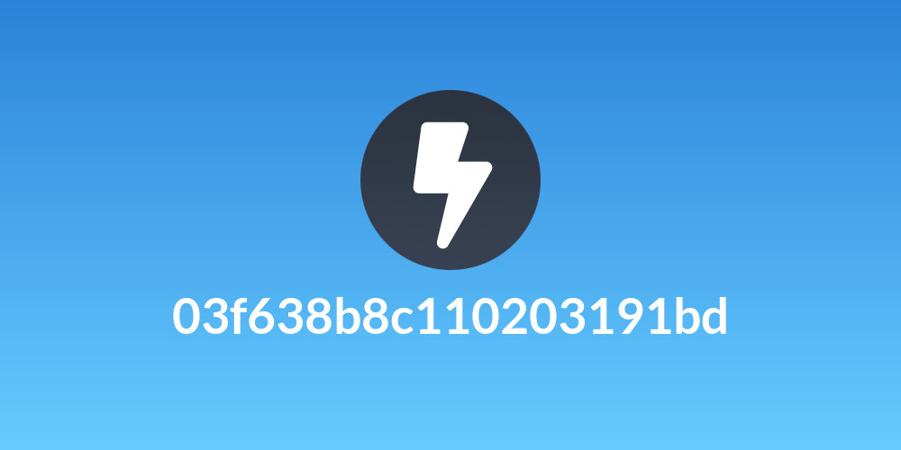 03f638b8c110203191bd