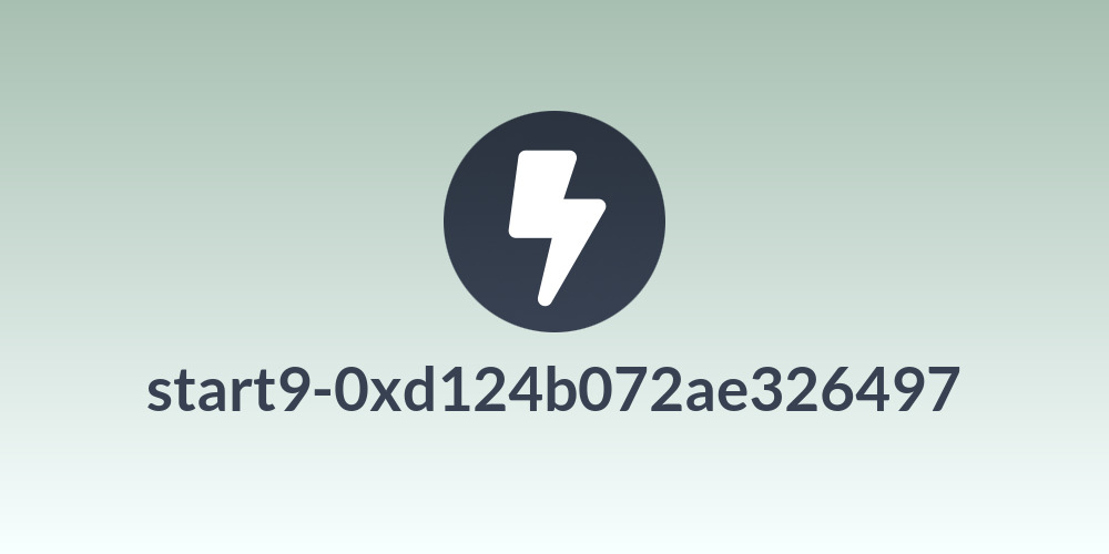 start9-0xd124b072ae326497