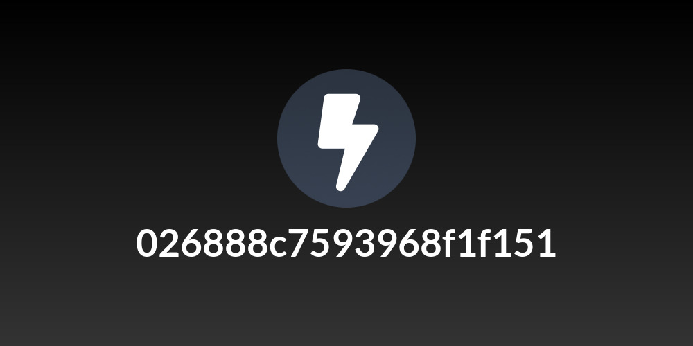 026888c7593968f1f151