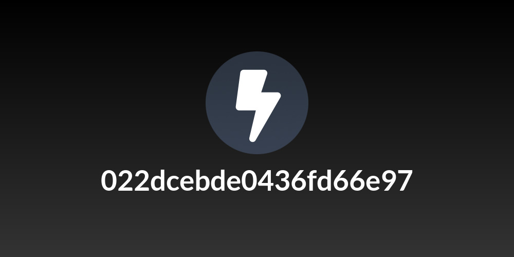 022dcebde0436fd66e97