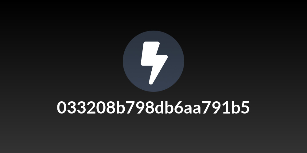 033208b798db6aa791b5