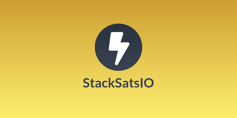 StackSatsIO