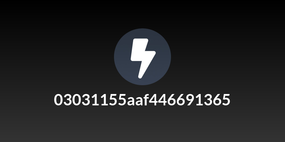 03031155aaf446691365