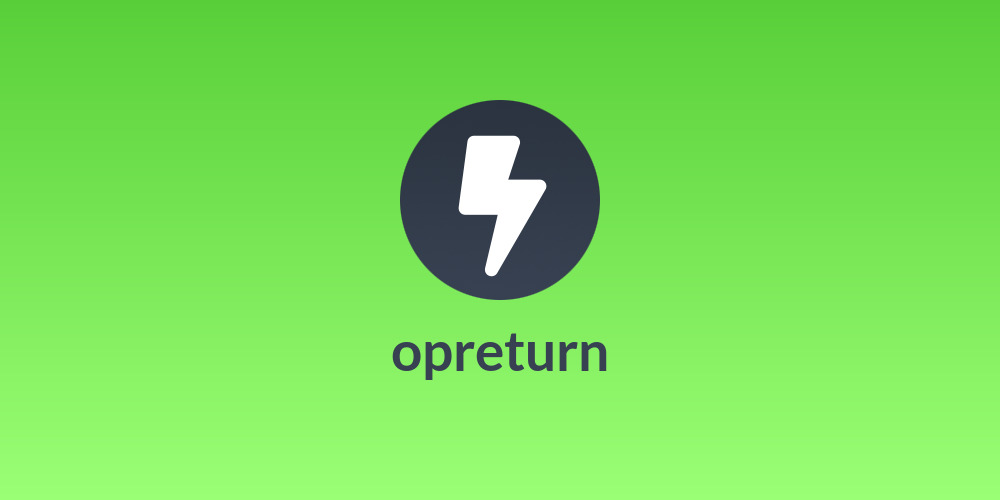 opreturn