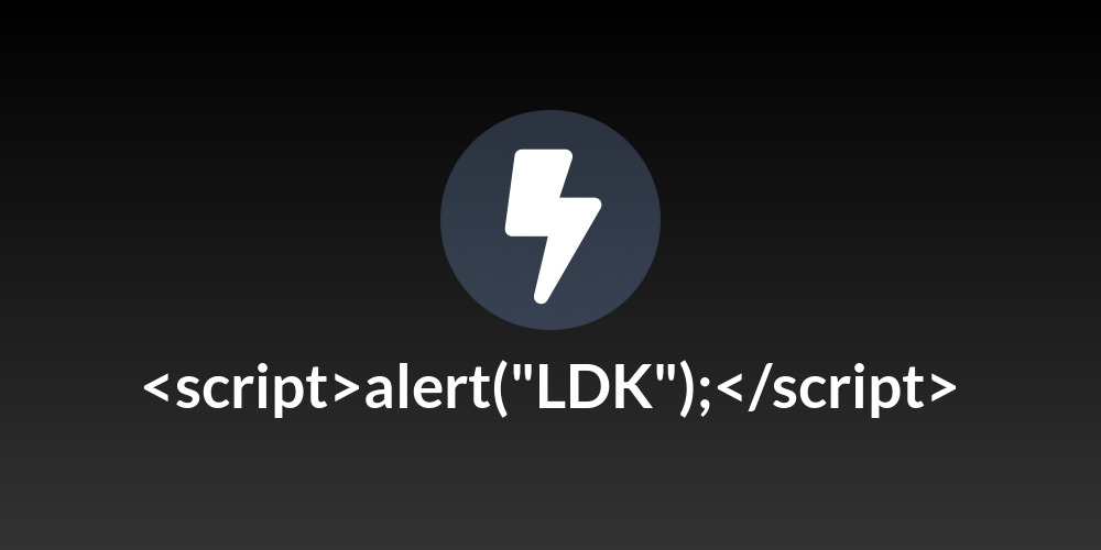 <script>alert("LDK");</script>