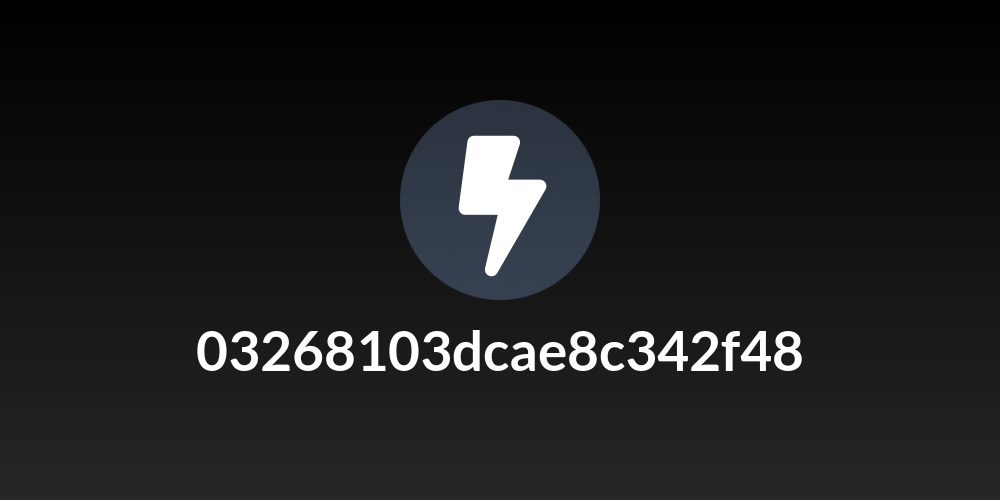 03268103dcae8c342f48