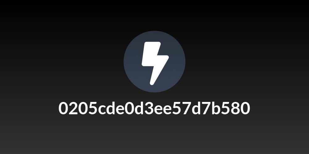 0205cde0d3ee57d7b580