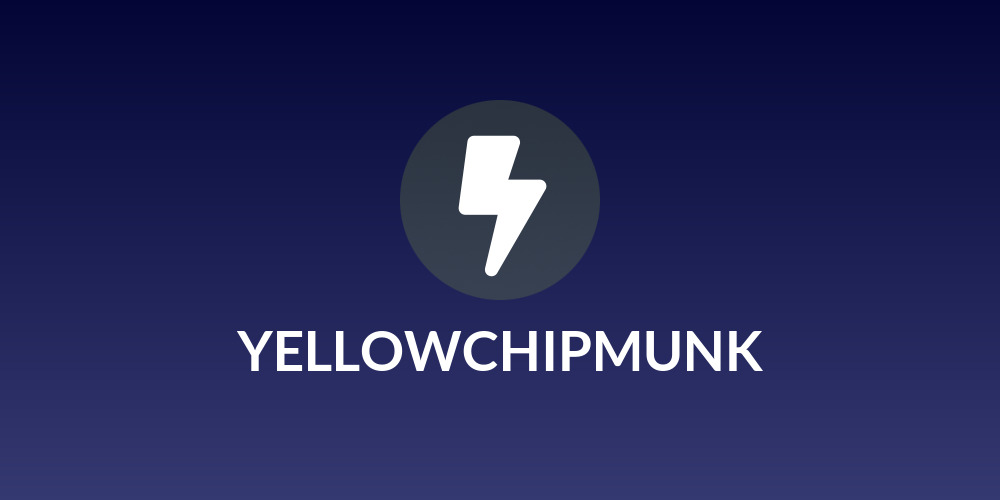 YELLOWCHIPMUNK