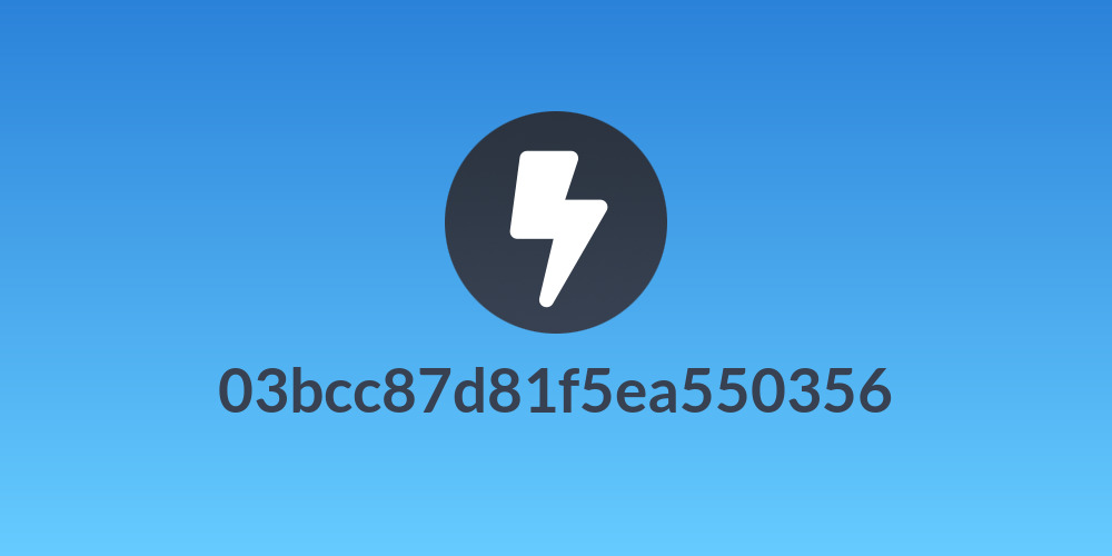 03bcc87d81f5ea550356